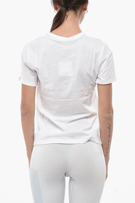  이네스 드 라 프레상쥬 반팔 티셔츠 INTY020CO002F100 White - INES DE LA FRESSANGE