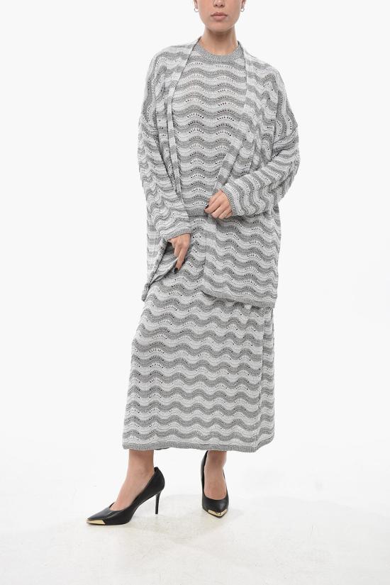  컬러 마켓 가디건 066ARGENTO Silver - COLOUR MARKET