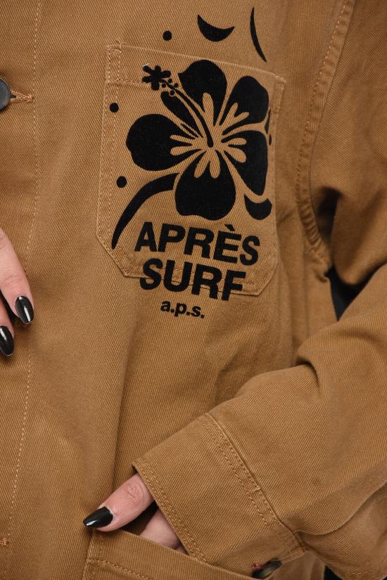  에프레이 서프 셔츠 SAVANAWORKBROWNSUGAR Brown - APRES SURF