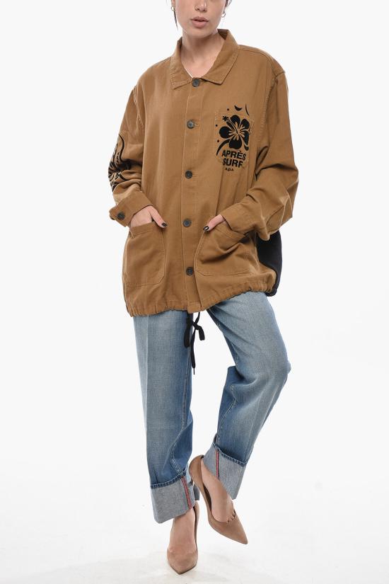  에프레이 서프 셔츠 SAVANAWORKBROWNSUGAR Brown - APRES SURF