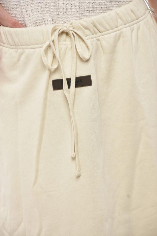  피어오브갓 롱 스커트 160SU225030FW EGG SHELL Beige - FEAR OF GOD