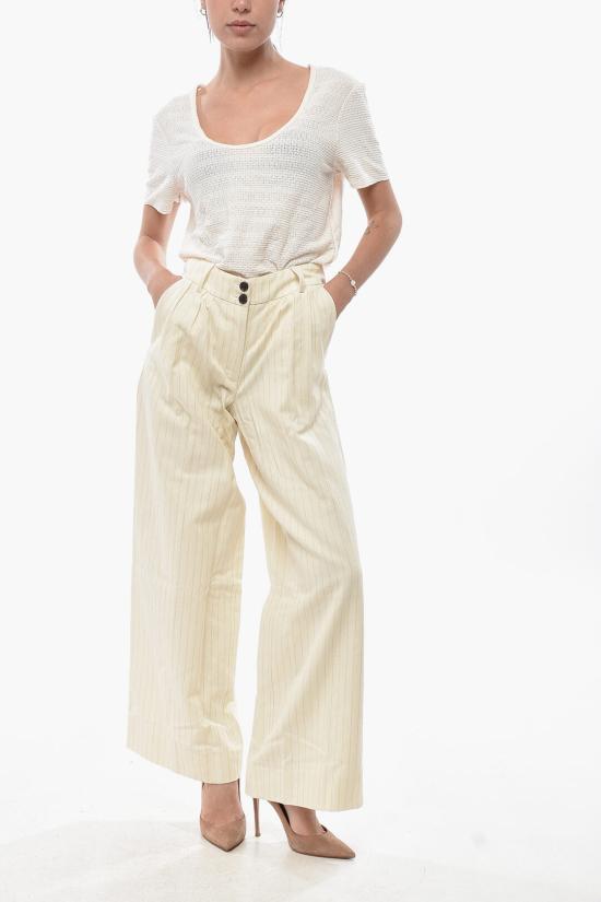  올세인츠 스트레이트 팬츠 PAYTON W020QA IVORY WHITE - ALLSAINTS