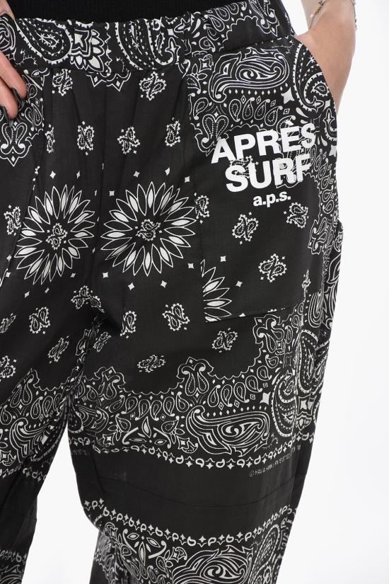  에프레이 서프 스트레이트 팬츠 TACATABLACK Black - APRES SURF