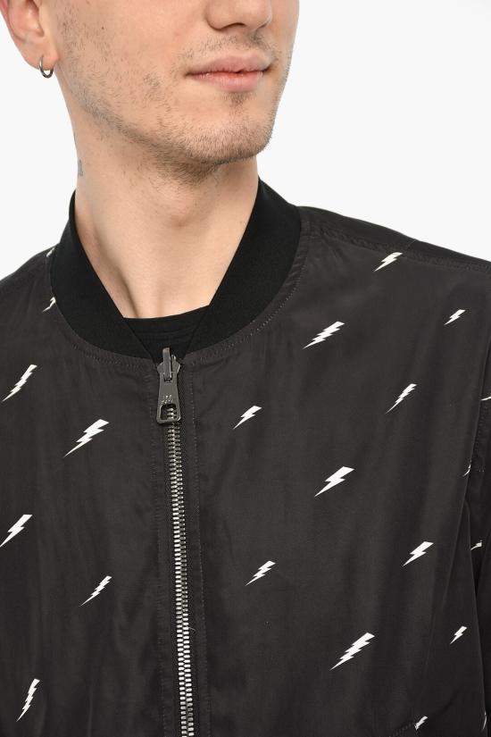  닐바렛 봄버 자켓 PBSP051R U004C 1179 Black - NEIL BARRETT