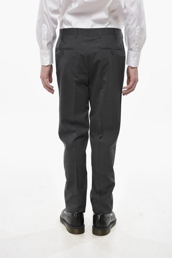  꼬르넬리아니 스트레이트 팬츠 835R43 9168562 015 Gray - CORNELIANI