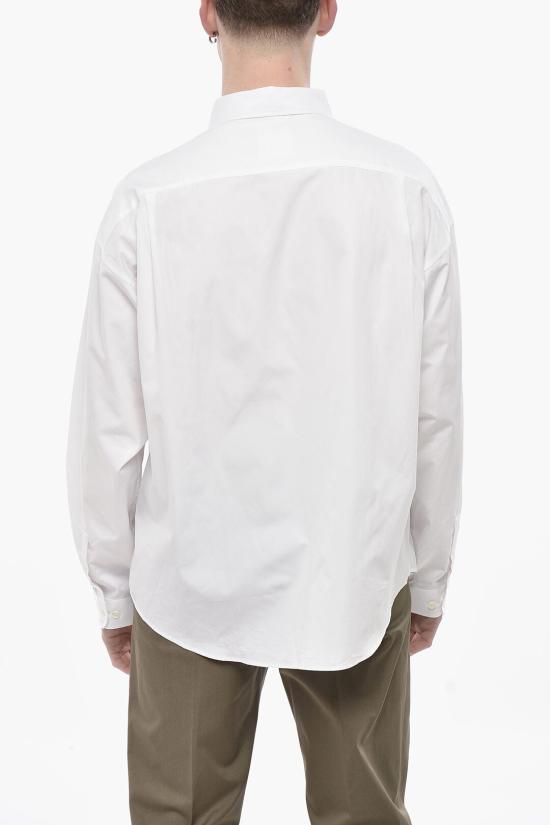  지방시 긴팔 셔츠 BM610214M6 100 White - GIVENCHY