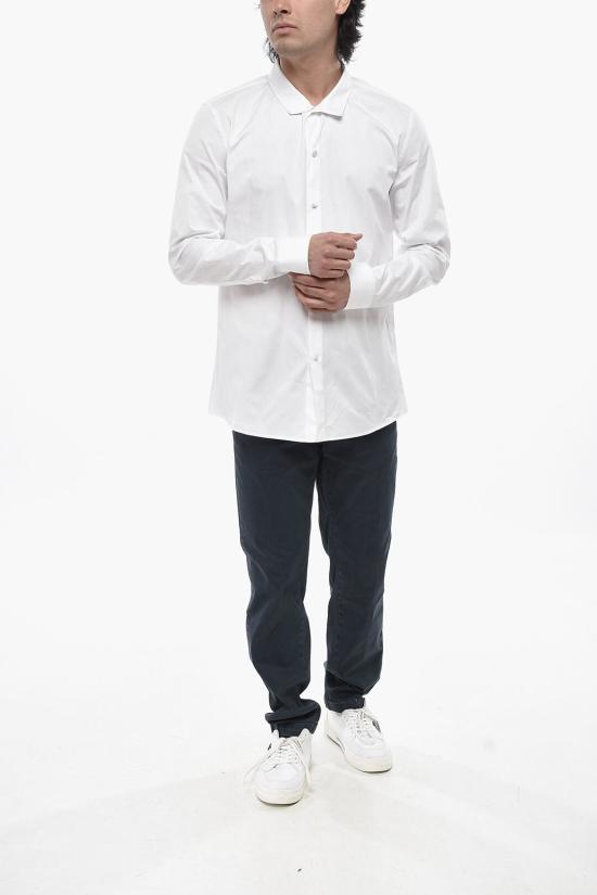  발망 긴팔 셔츠 AH1HS105CB27 0FA White - BALMAIN