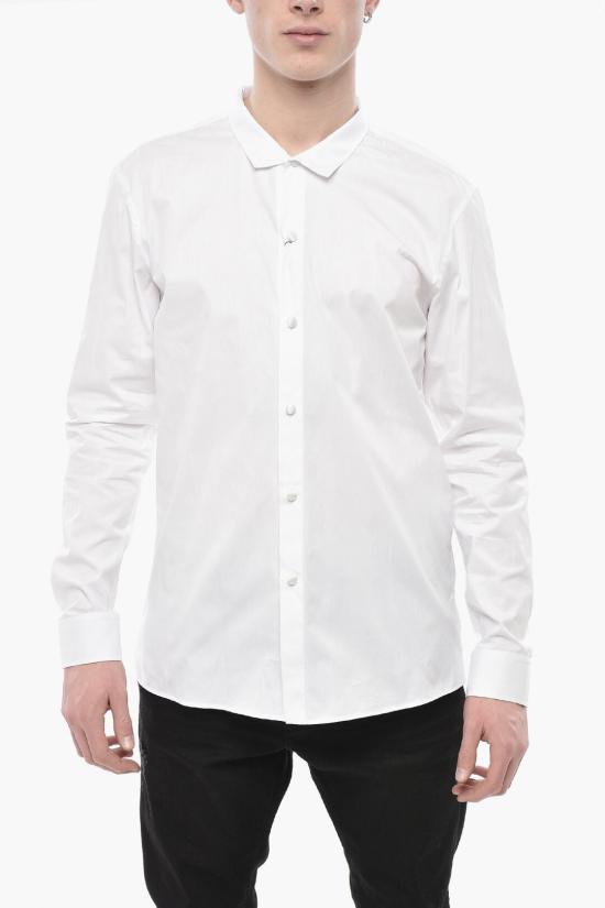  발망 긴팔 셔츠 AH1HS105CB27 0FA White