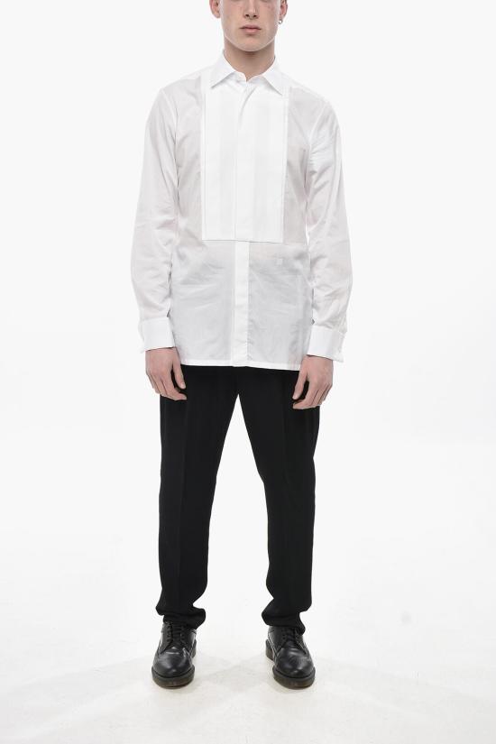 지방시 긴팔 셔츠 BM610P1YGL 100 White - GIVENCHY