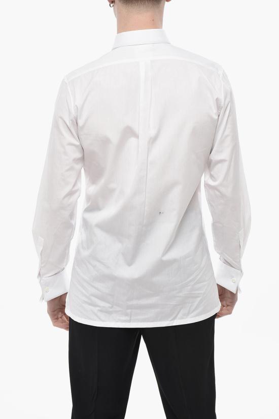  지방시 긴팔 셔츠 BM610P1YGL 100 White - GIVENCHY