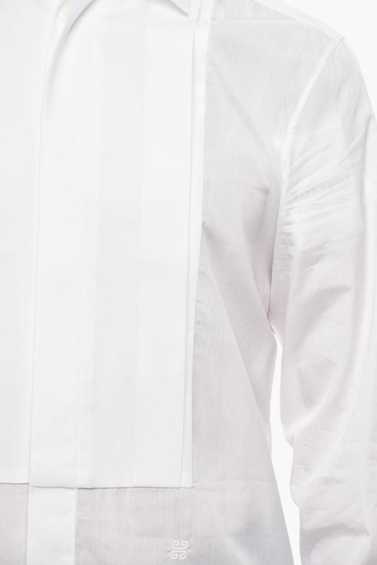  지방시 긴팔 셔츠 BM610P1YGL 100 White - GIVENCHY