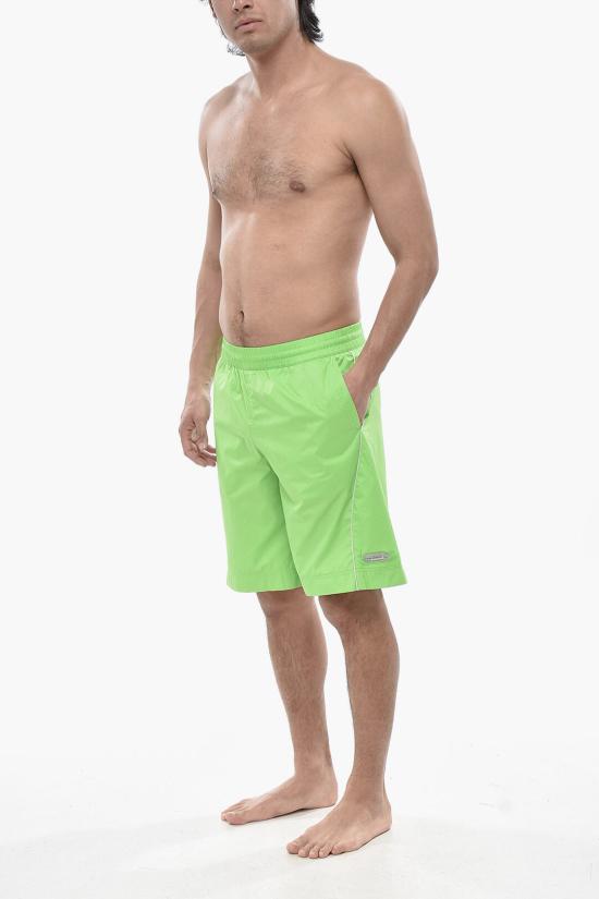  지방시 스윔팬츠 BM518Q14DG 322 Green - GIVENCHY