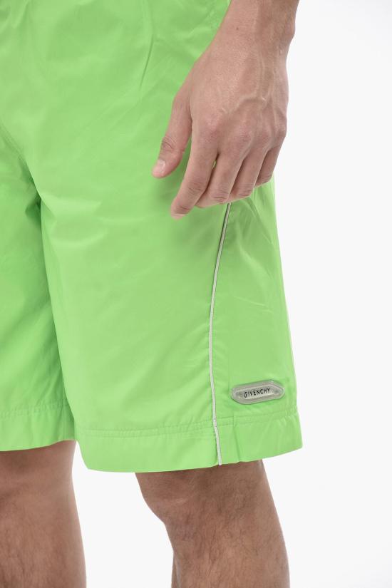  지방시 스윔팬츠 BM518Q14DG 322 Green - GIVENCHY