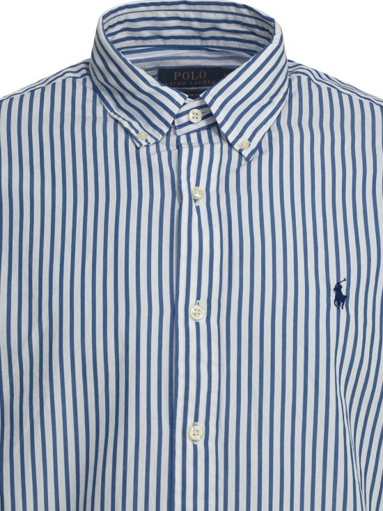 26SS 폴로 랄프로렌 긴팔 셔츠 710B155950083249D WHITE BLUE White - POLO RALPH LAUREN