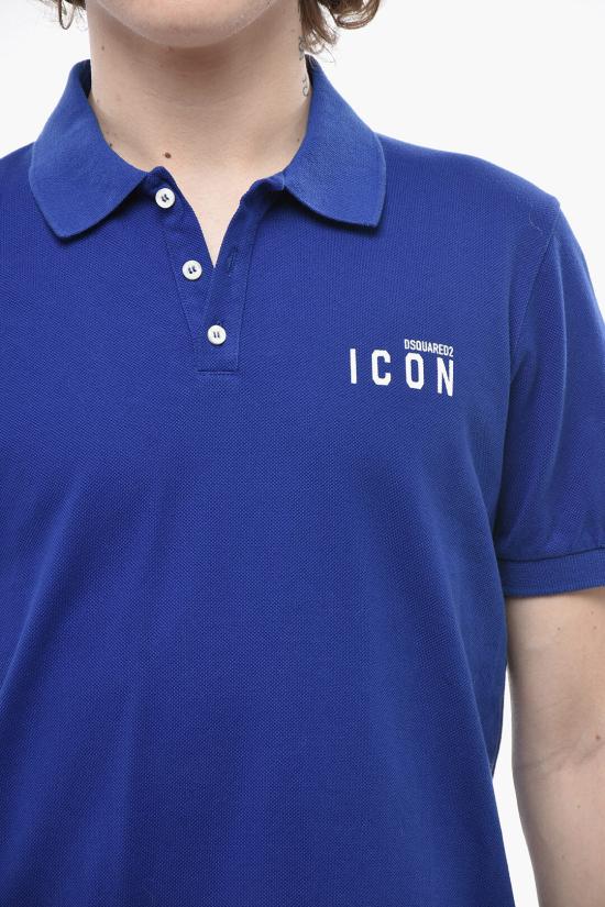  디스퀘어드2 폴로 티셔츠 S79GL0001S22743497 Blue - DSQUARED2