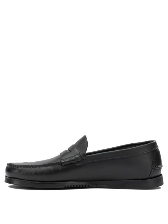 26SS 파라부트 로퍼 093612CORAUX MARINENOIRE LIS NOIR Black - PARABOOT