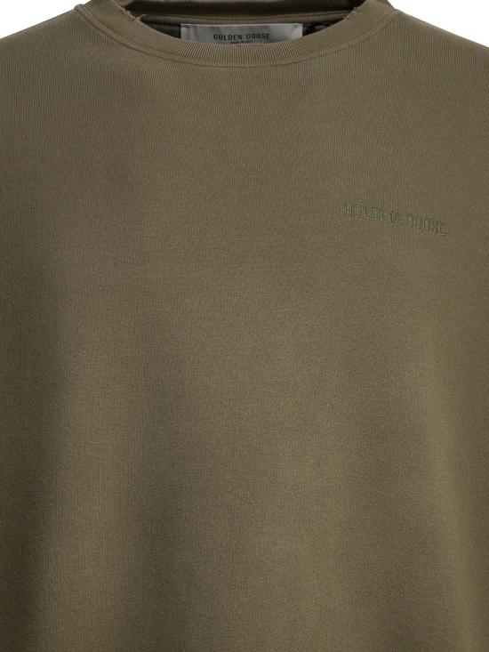 26SS 골든구스 긴팔 티셔츠 GUP01938P00238315878 Green - GOLDEN GOOSE