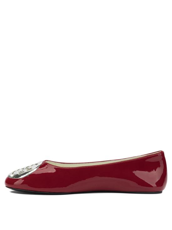 26SS 토리버치 플랫 슈즈 173536675 Red - TORY BURCH