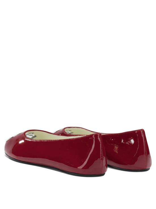 26SS 토리버치 플랫 슈즈 173536675 Red - TORY BURCH