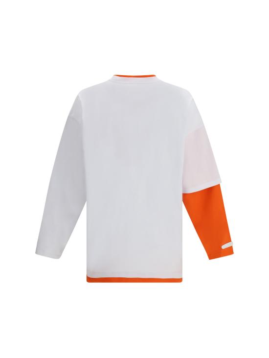 26SS 피디에프 반팔 티셔츠 DFM54043TJ101 MASK WHITE - PDF