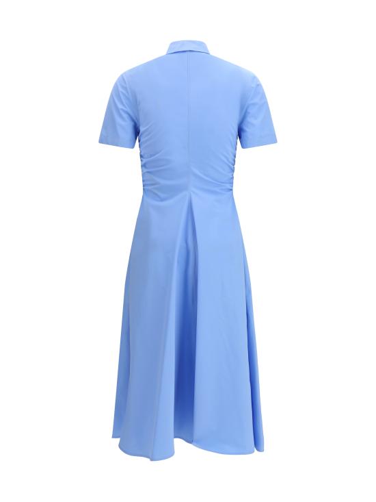 26SS 알렉산더 맥퀸 미디 원피스 863958QAABT 4108 LIGHT BLUE - ALEXANDER MCQUEEN