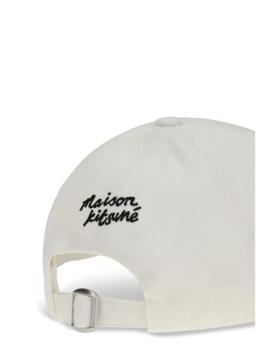 26SS 메종키츠네 폭스 헤드 캡 PM06100WW0096 P100 WHITE - MAISON KITSUNE