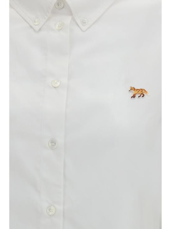 26SS 메종키츠네 셔츠 QW00402WC0026 P100 WHITE - MAISON KITSUNE