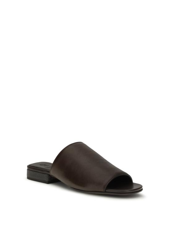 26SS 브루넬로 쿠치넬리 샌들 MZSLC3171 C9122 BROWN - BRUNELLO CUCINELLI