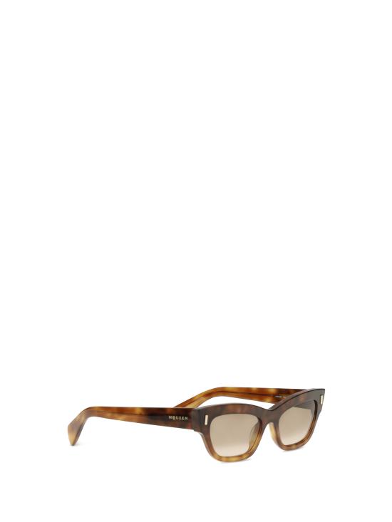 26SS 알렉산더 맥퀸 선글라스 872845J0749 2302 BROWN - ALEXANDER MCQUEEN