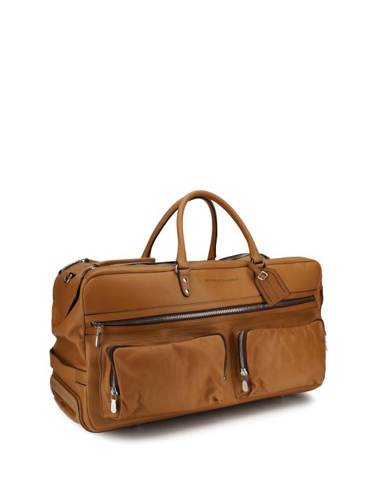 26SS 브루넬로 쿠치넬리 더플백 MBTGBU343 C001 BROWN - BRUNELLO CUCINELLI