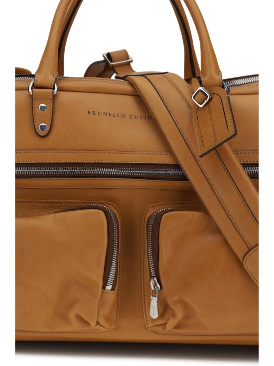 26SS 브루넬로 쿠치넬리 더플백 MBTGBU343 C001 BROWN - BRUNELLO CUCINELLI