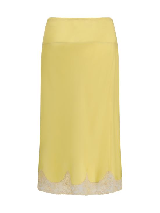 26SS 생로랑 스커트 851414Y7G27 7262 YELLOW - SAINT LAURENT