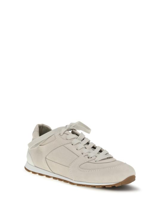 26SS 브루넬로 쿠치넬리 스니커즈 MZSFG3231 C8905 CREAM - BRUNELLO CUCINELLI