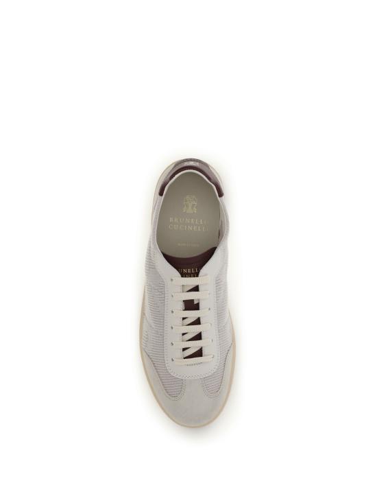 26SS 브루넬로 쿠치넬리 스니커즈 MZUTSGJ344 CUR26 CREAM - BRUNELLO CUCINELLI