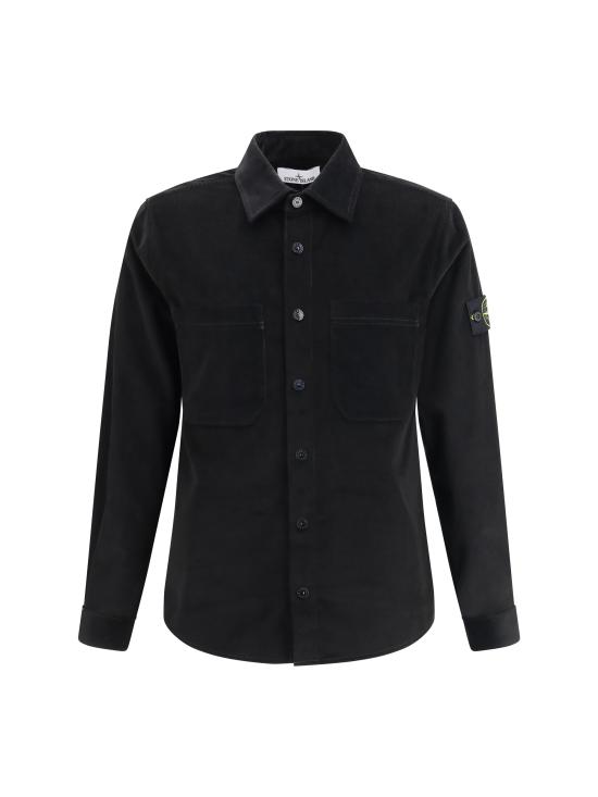 26SS 스톤 아일랜드 긴팔 셔츠 L1S151200040S0144 V0029 BLACK