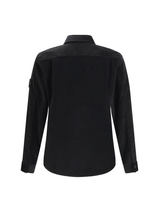 26SS 스톤 아일랜드 긴팔 셔츠 L1S151200040S0144 V0029 BLACK - STONE ISLAND