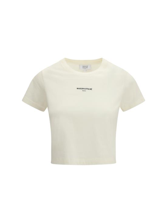 26SS 메종키츠네 반팔 티셔츠 QW00100KJ7026 0063 BEIGE