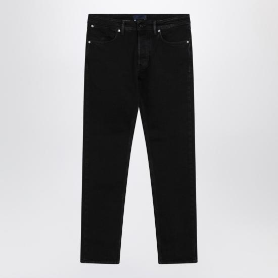 26SS 스톤 아일랜드 스트레치 블랙 데님 린스드 슬림핏 파이브 포켓 진 S14J100007S0J11 Black