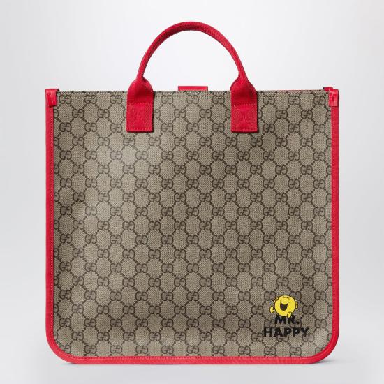 26SS [키즈] 구찌 토트백 859795FAFPA Beige - GUCCI