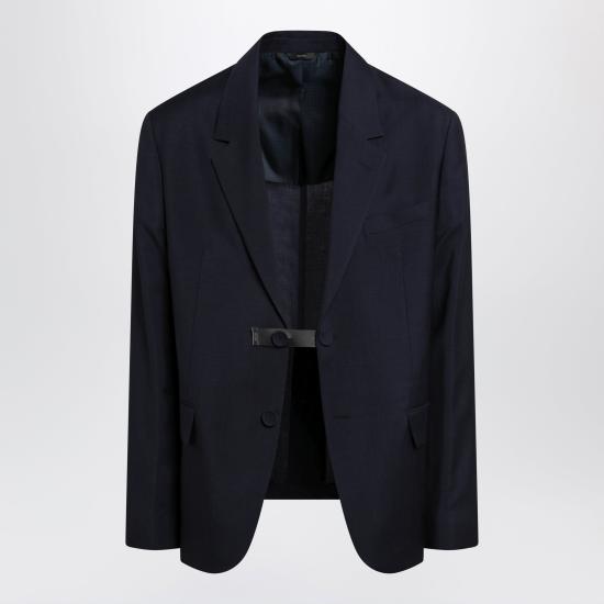 26SS 펜디 울 캔버스 블레이저 FJ0987AYU7 Blue