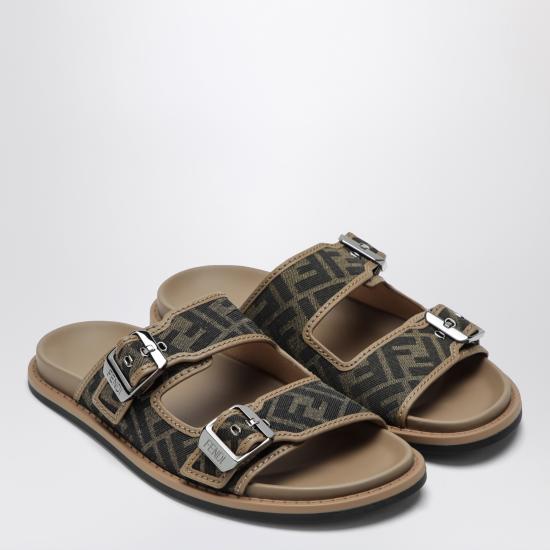 26SS 펜디 필 샌들 7X1604AJZF Brown - FENDI