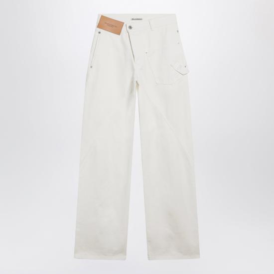 26SS JW앤더슨 데님 팬츠 DT0127PG1933 White