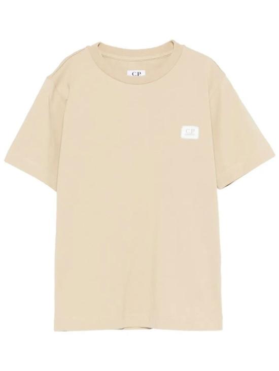 26SS [키즈] 씨피 컴퍼니 티셔츠 CMM00S LAA17 20129 LIGHT SAND