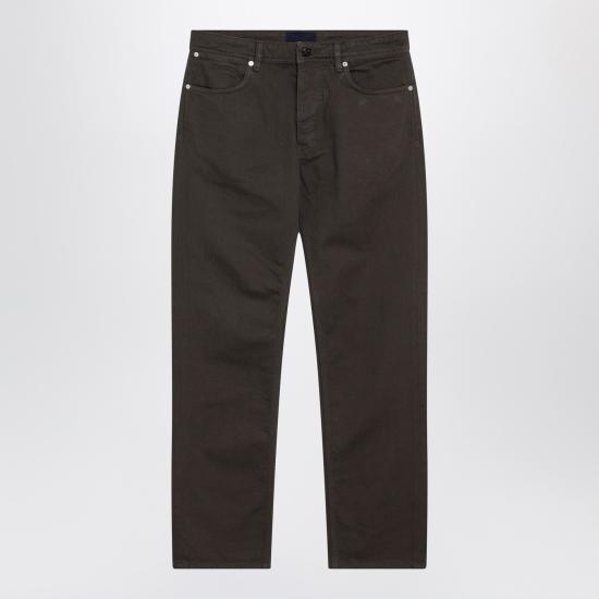 26SS 스톤 아일랜드 라이트 불 데님 TC 레귤러 스트레이트핏 파이브 포켓 진 S14J100005S0J24 Brown