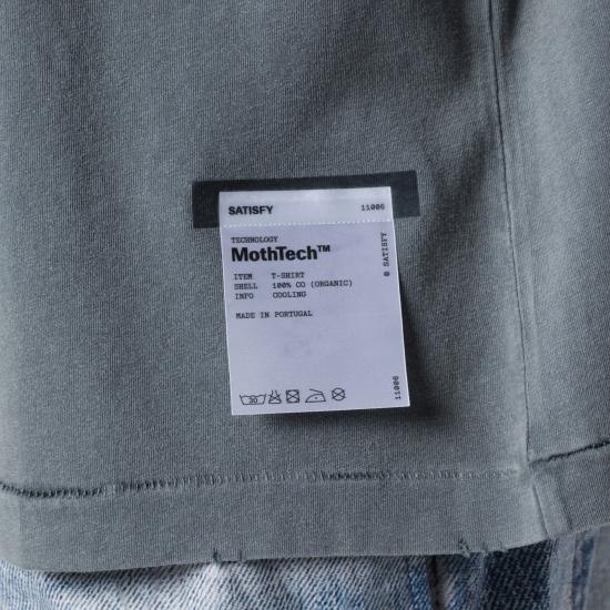 26SS 새티스파이 반팔 티셔츠 11006CO Black - SATISFY