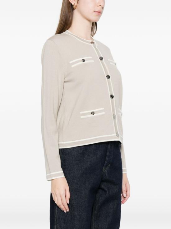 26SS 토리버치 가디건 146098 974 Grey - TORY BURCH