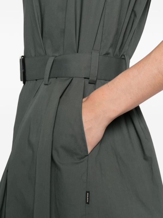 26SS 울리치 롱 원피스 CFWWDR0184FR UT39446668 Green - WOOLRICH