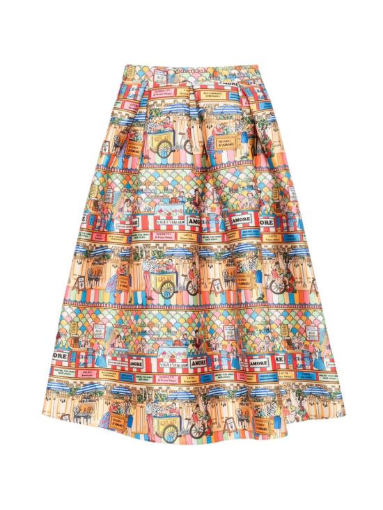 26SS 알레산드로 엔리케즈 미디 스커트 SK02 DU PICECREAM MultiColour - ALESSANDRO ENRIQUEZ