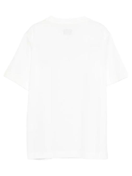 26SS [키즈] 씨피 컴퍼니 티셔츠 CMM00S LAA17 10135 GAUZE WHITE - C.P. COMPANY