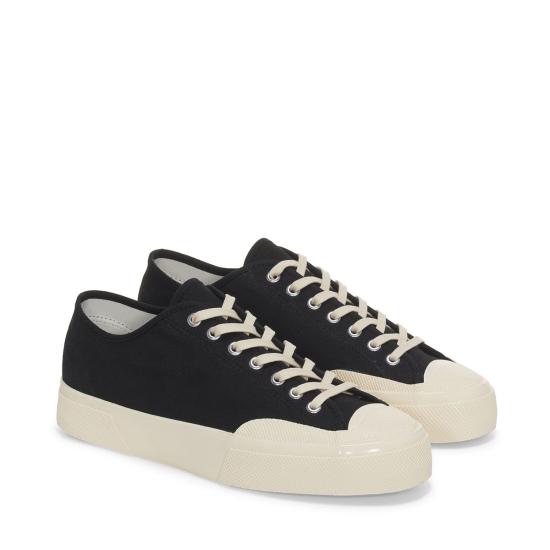 26SS 수페르가 스니커즈 S51347W A0U BLACK OFF WHITE - SUPERGA